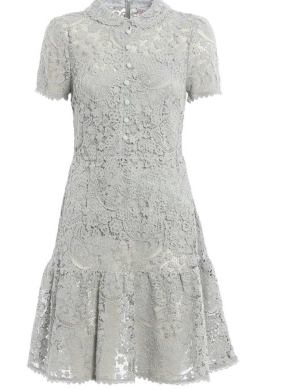 Red Valentino 💙 Lace Macramé Dress